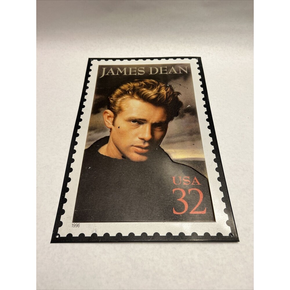 Vintage James Dean Tin Sign 15”x10”